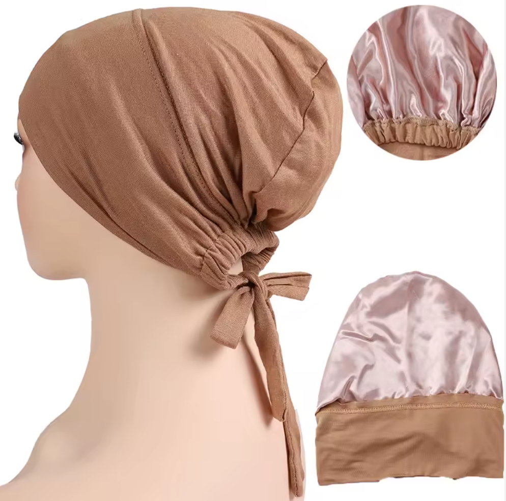 Satin Touch - Bonnet protecteur pour cheveux en satin